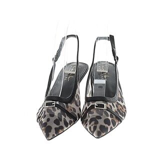 Animal Print Slingback Heels